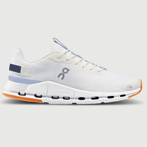 On Cloud Cloudnova Form White/Heather Sneakers - Picture 1 of 10